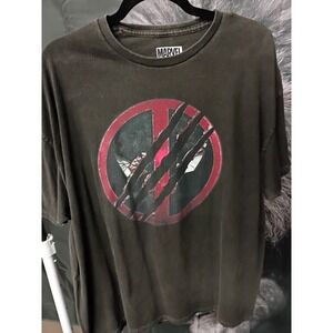 Marvel Deadpool And Wolverine Mens T Shirt Size Xl